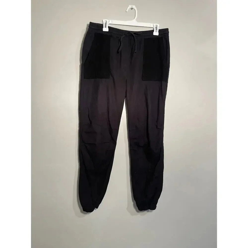 Monrow Black‎ Casual Jogger Pants